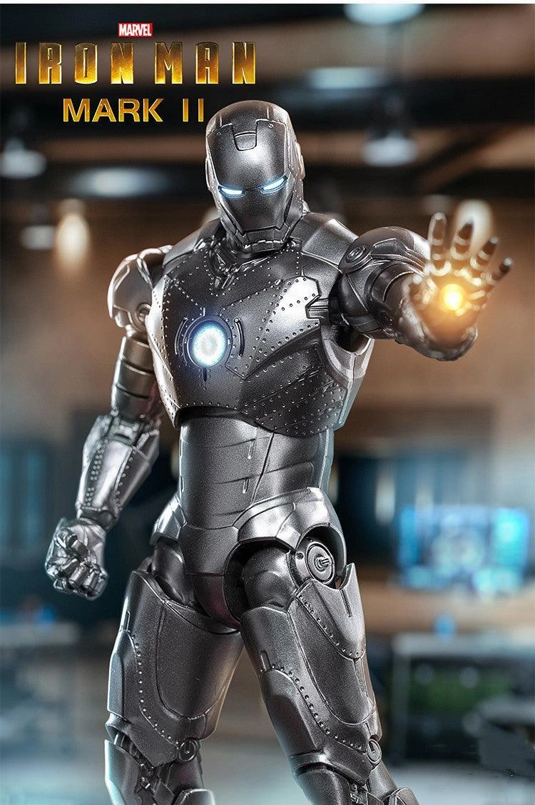 Desk Decor Sculpted Art 1:10 Iron Man Mark II Mk2 Action Toy