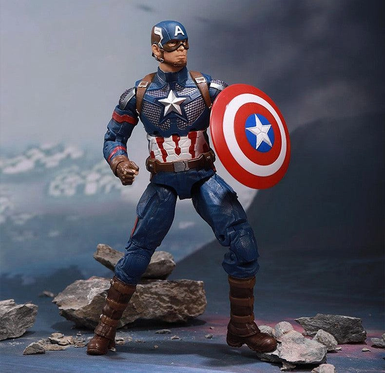 1:10 Marvel Captain America Action Toy Designer Showcase Monochrome Design