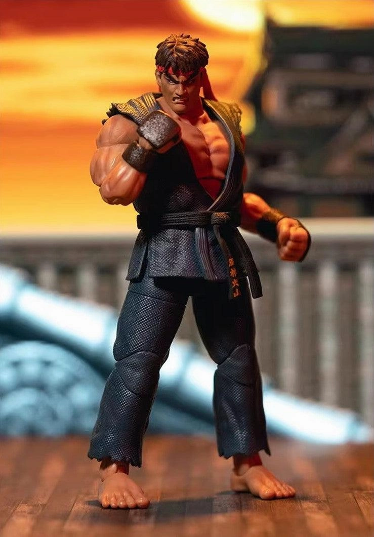 1:12 Evil Ryu Special Color Action Figure Anime Unit