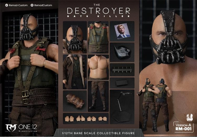 1:12 The Destroyer Bats Killer Action Figure Gaming Merchandise Age Appropriate