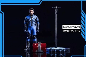 1:12 Tony Stark Mark V Mk5 Racing Suit Action Figure Recycled plastic
