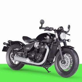 Collectible Unit Movie Character 1:12 Triumph Bonneville Bobber 2021 Motorcycle Alloy Model Car