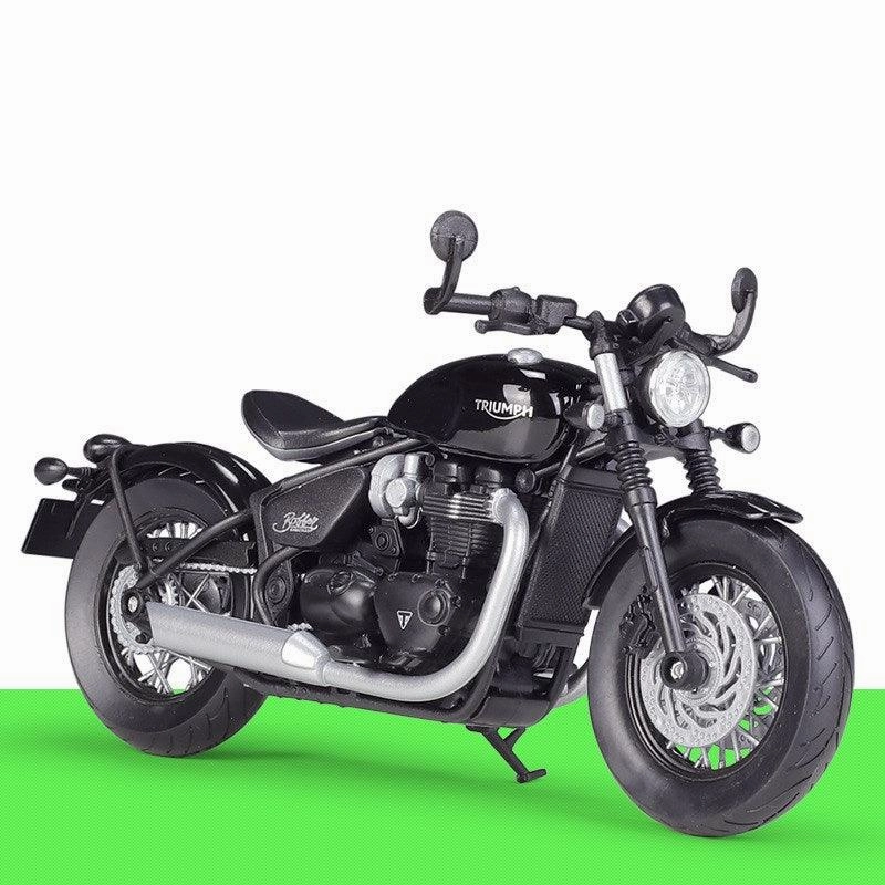 Collectible Unit Movie Character 1:12 Triumph Bonneville Bobber 2021 Motorcycle Alloy Model Car