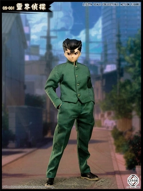 1:12 Urameshi Yusuke Action Figure Race Car Driver Gaming Collectible