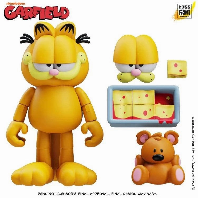 Loyal Customer Sports Player 1:18 Garfield, Nermal & Odie Action Figure