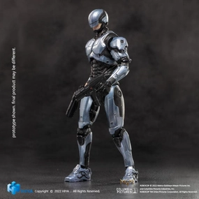 Extinct Creature Small Statue 1:18 Robocop 2014 Silver Action Figure