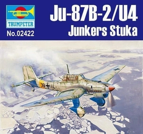 1:24 Junkers Ju-87B-2/U4 Stuka Fighter Assembly Kit Character Item