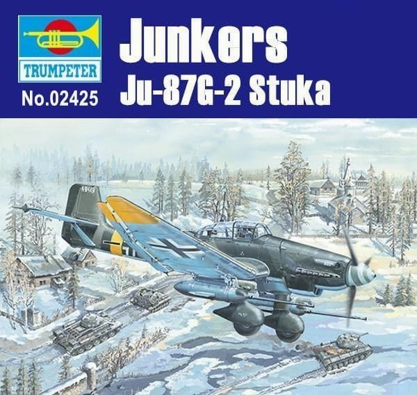 Learning Tool Farm Animal 1:24 Junkers Ju-87G-2 Stuka Fighter Assembly Kit