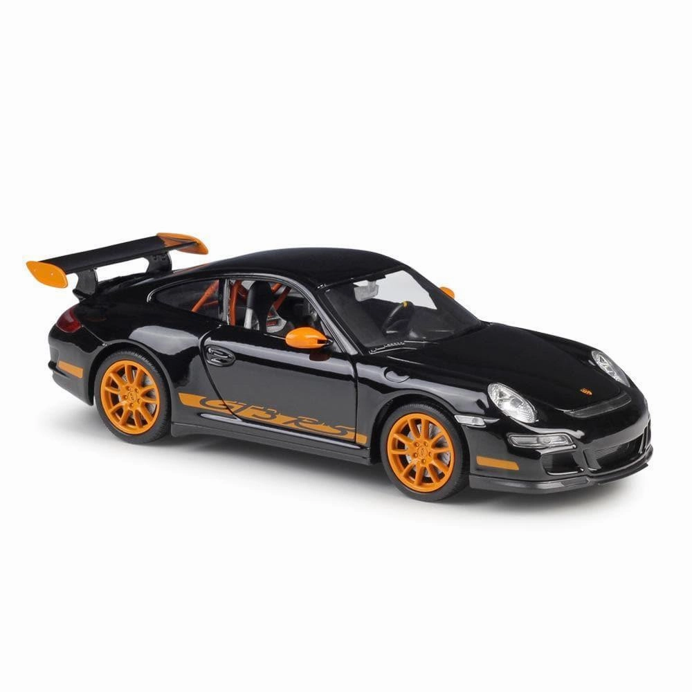 1:24 Porsche 997 GT3 RS Alloy Model Car Military Figure