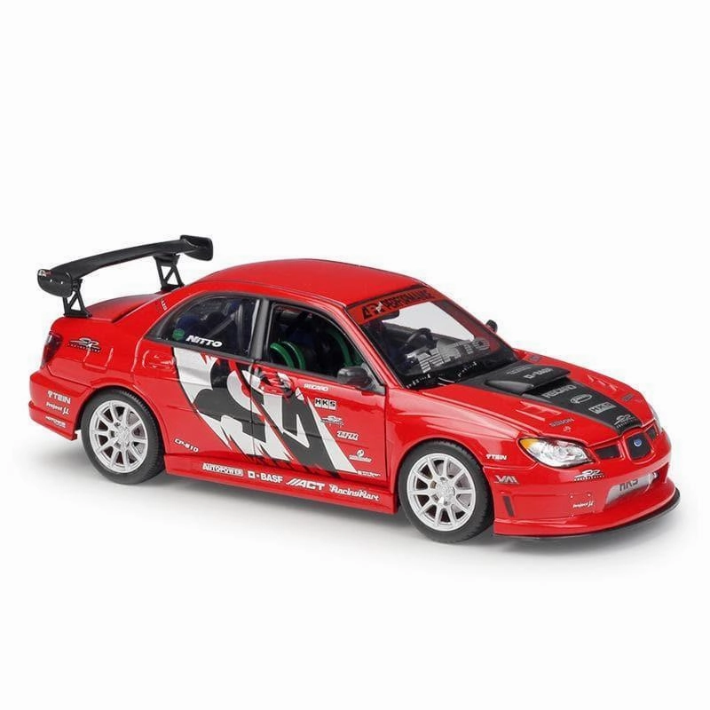 Mythical Animal 1:24 Subaru Impreza WRX STI APR Alloy Model Car