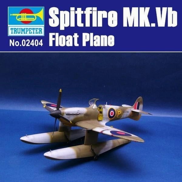 Audience Favorite 1:24 Supermarine Spitfire MK.Vb Float Plane Fighter Assembly Kit