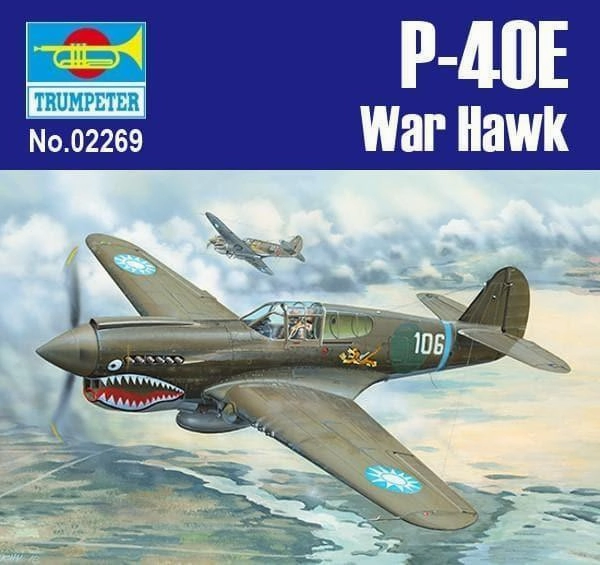 PVC Model Gaming Peripheral 1:32 P-40E War Hawk Fighter Assembly Kit