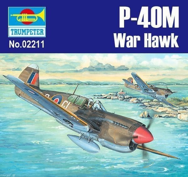 1:32 P-40M War Hawk Fighter Assembly Kit Superhero Display Amphibian Statue