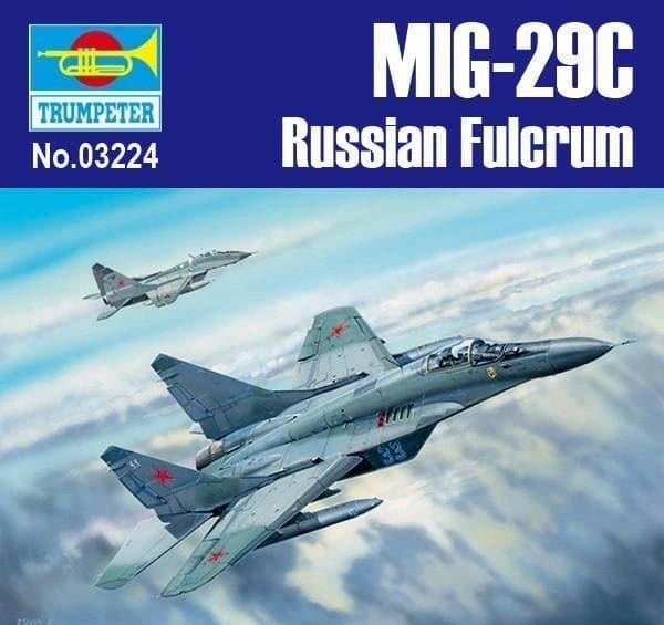 Top Rated 1:32 Russian MIG-29C Fulcrum Fighter Assembly Kit