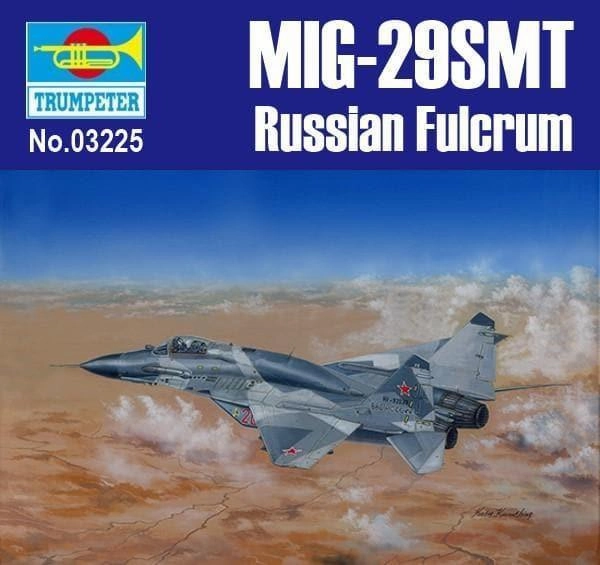 1:32 Russian MIG-29SMT Fulcrum Fighter Assembly Kit Augmented reality Pewter Figure