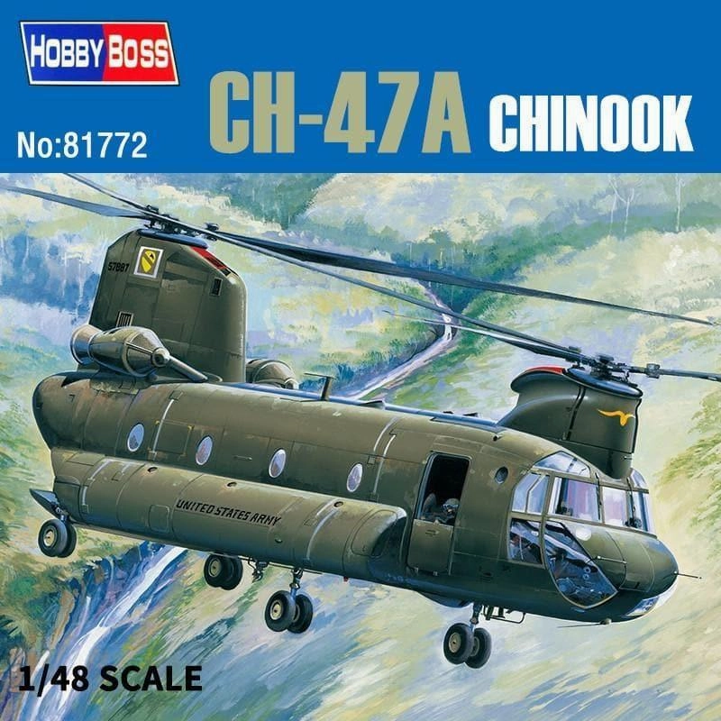1:48 CH-47A Chinook Rotorcraft Assembly Kit Weapon Prop