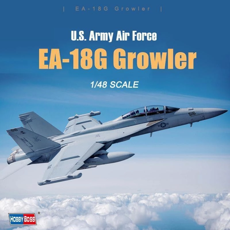 1:48 EA-18G Growler Fighter Assembly Kit Limited Piece