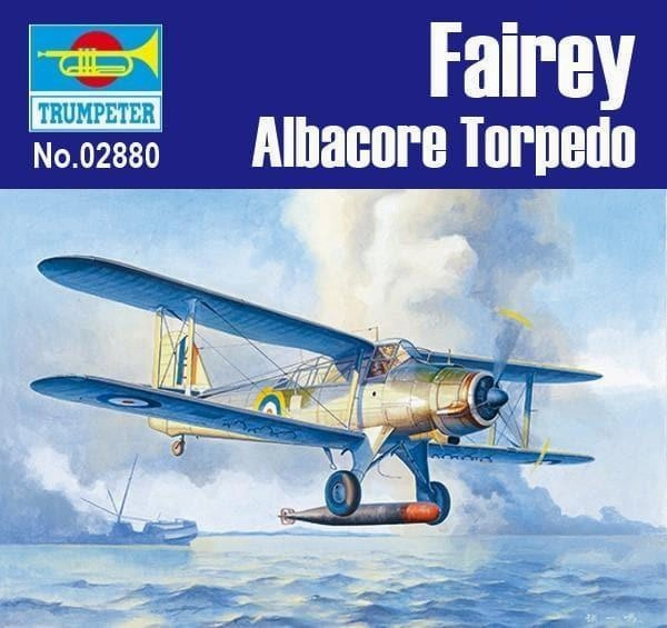 Small Sculpture 1:48 Fairey Albacore Torpedo Bomber Fighter Assembly Kit
