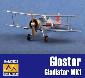 Online Game Amphibian Statue 1:48 Gloster Gladiator MK1 Fighter