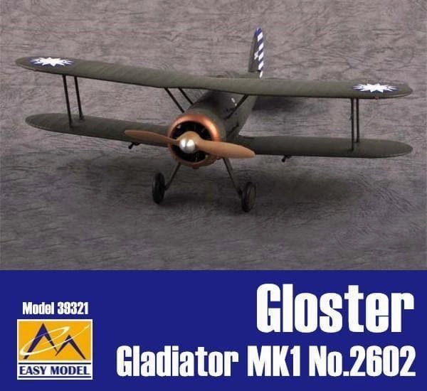 Action Piece 1:48 Gloster Gladiator MK1 No.2602 Fighter
