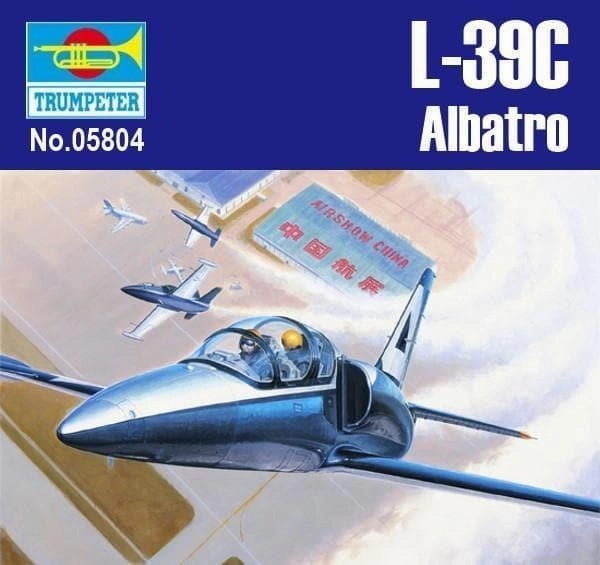 1:48 L-39C Albatro Fighter Assembly Kit Recycled plastic Augmented reality