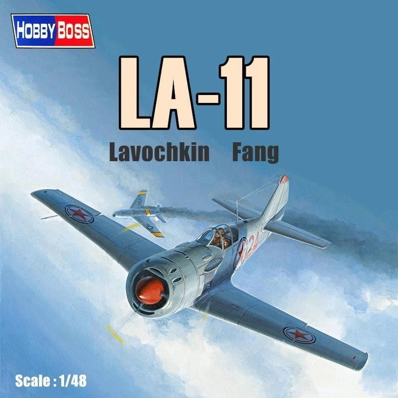 Collectible Art Console Game 1:48 Lavochkin LA-11 Fang Fighter Assembly Kit