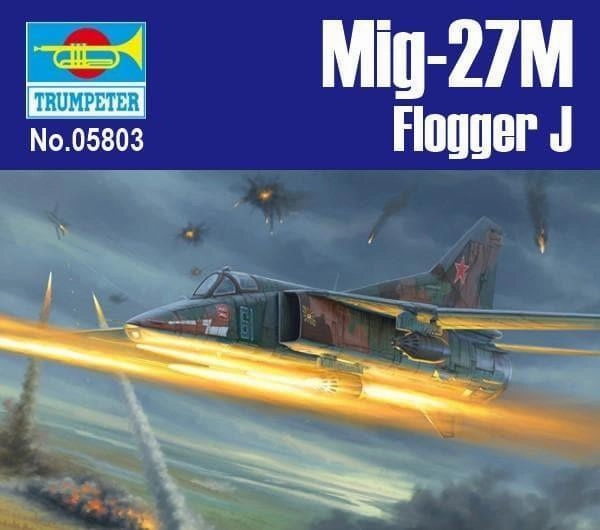 1:48 Mig-27M Flogger J Fighter Assembly Kit Vinyl Toy