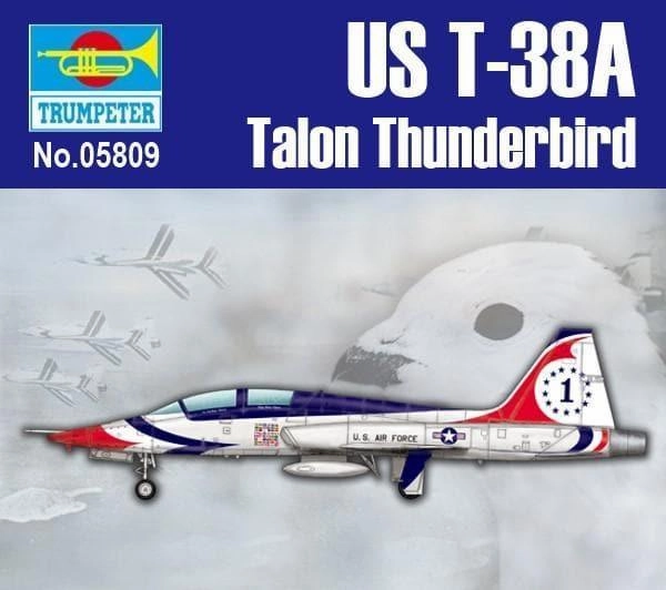 1:48 US T-38A Talon Thunderbird Fighter Assembly Kit Collectors Item