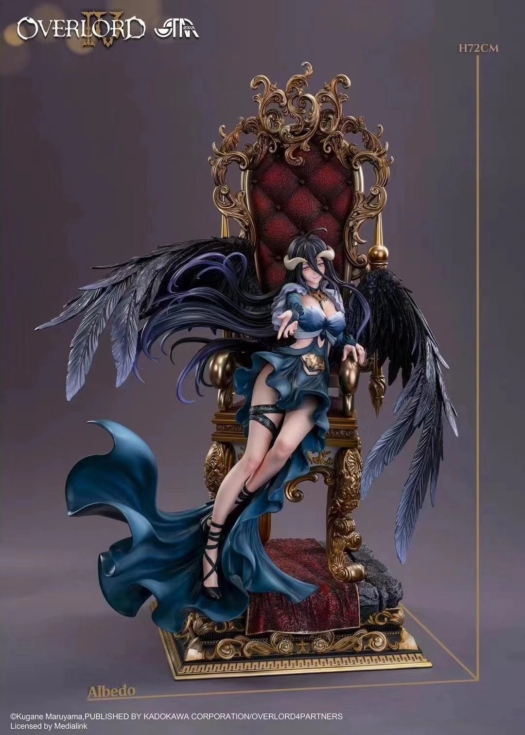 1:4 Albedo Figure Statue Digital Art