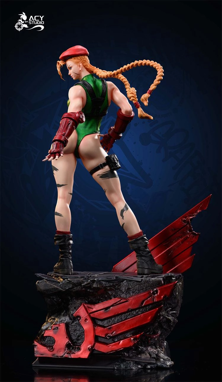 1:4 Cammy Street Fighter 5 Figure Statue Mobile Game Ship Figure