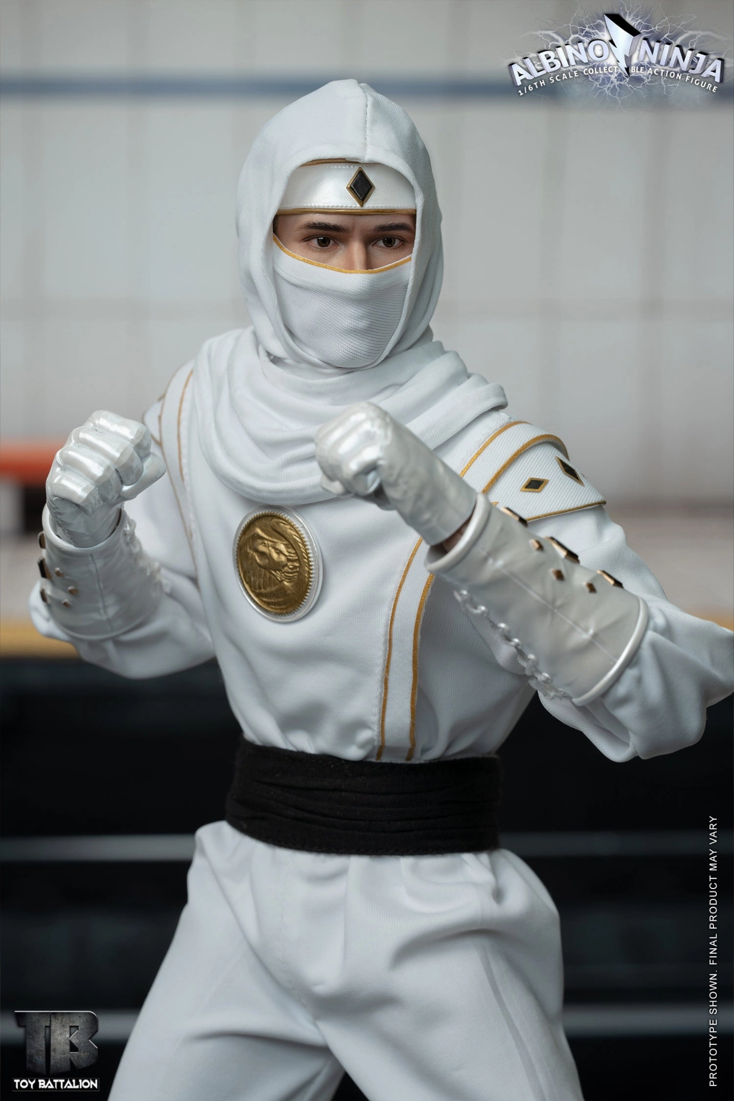 High End Immersive experience 1:6 Albino Ninja Action Figure
