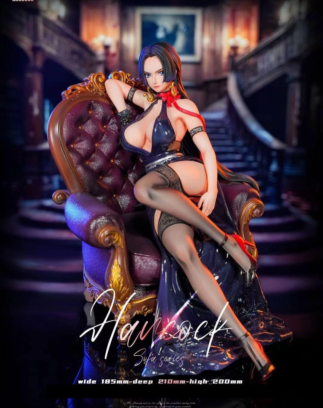 1:6 Boa Hancock Sofa Series Figure Statue Designer Merchandise Manga Character