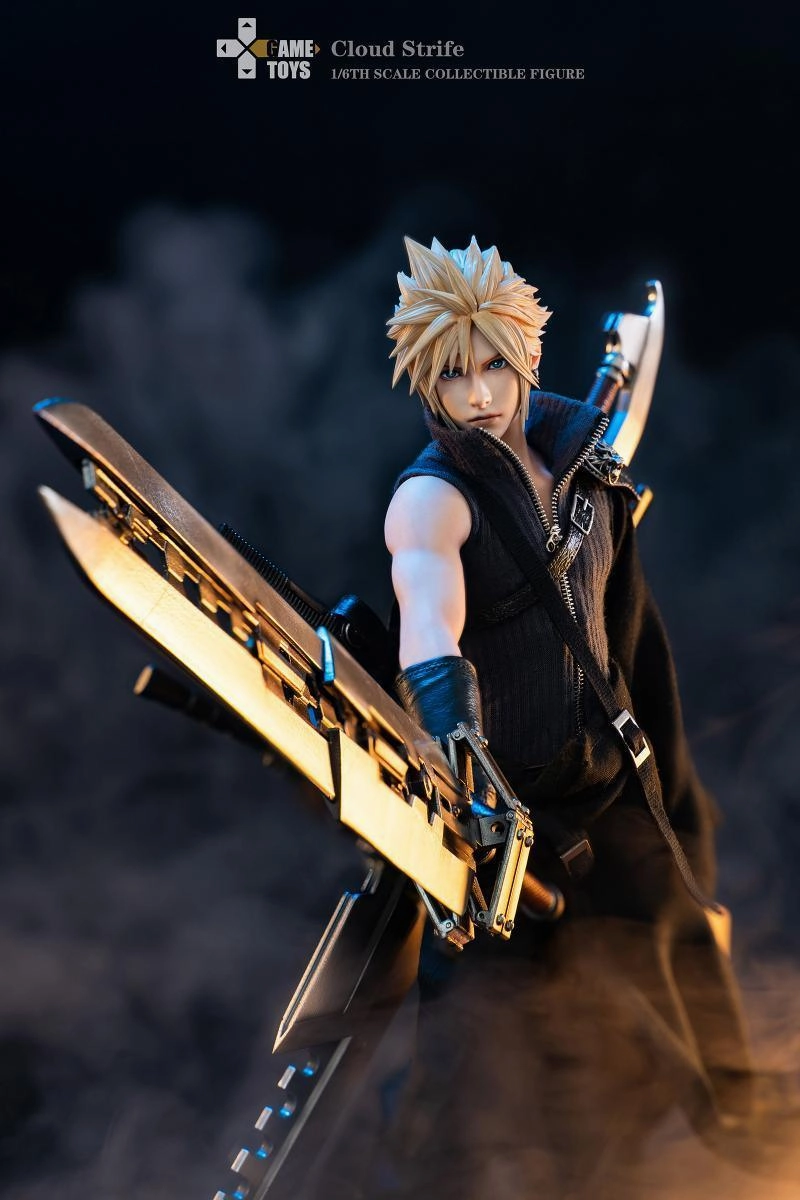 PVC Collectible 1:6 Cloud Strife AC Version Seamless Figure