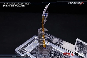 Miniature Collectible 1:6 Loki Scepter Holder Acrylic Display Stand