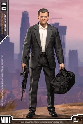 1:6 Mike Los Santo Action Figure Glass Art Missing Piece