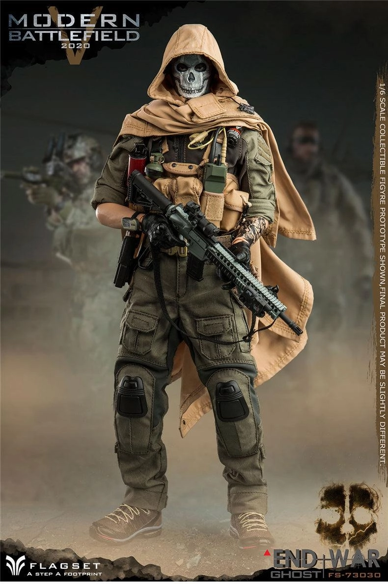Fantasy Showcase 1:6 Modern Battlefield Endwar Ghost Action Figure
