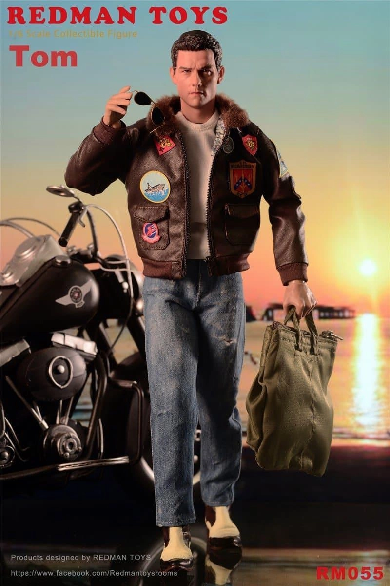 Abstract art 1:6 Pete Mitchell Maverick Action Figure