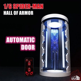 Fantasy Showcase 1:6 Spiderman Automatic Door Hall of Armor Display Box