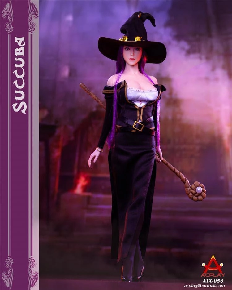 Console Game 1:6 Succuba Witch Seamless Figure