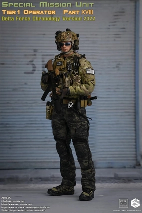 1:6 Tier 1 Operator Part XVIII Delta Force Chronology 2022 Action Figure (Version A) Legacy Item Original Box