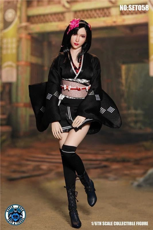 1:6 Tifa Lockhart Kimono Version Seamless Figure Gaming Collectible Popular Character