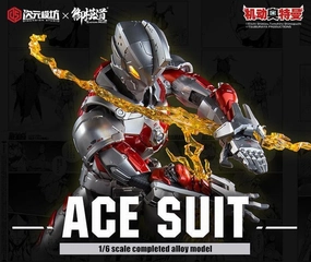 1:6 Ultraman Ace Suit Action Figure Paper Model Modern Art