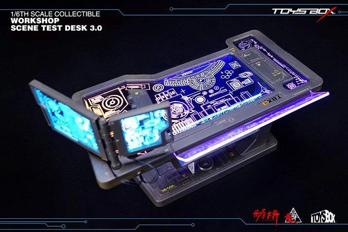 Marvel Hero 1:6 Wayne Workshop Scene Test Desk 3.0