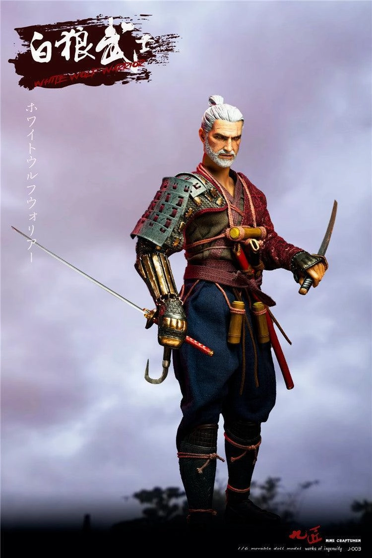 1:6 White Wolf Warrior Action Figure Celebrity Likeness