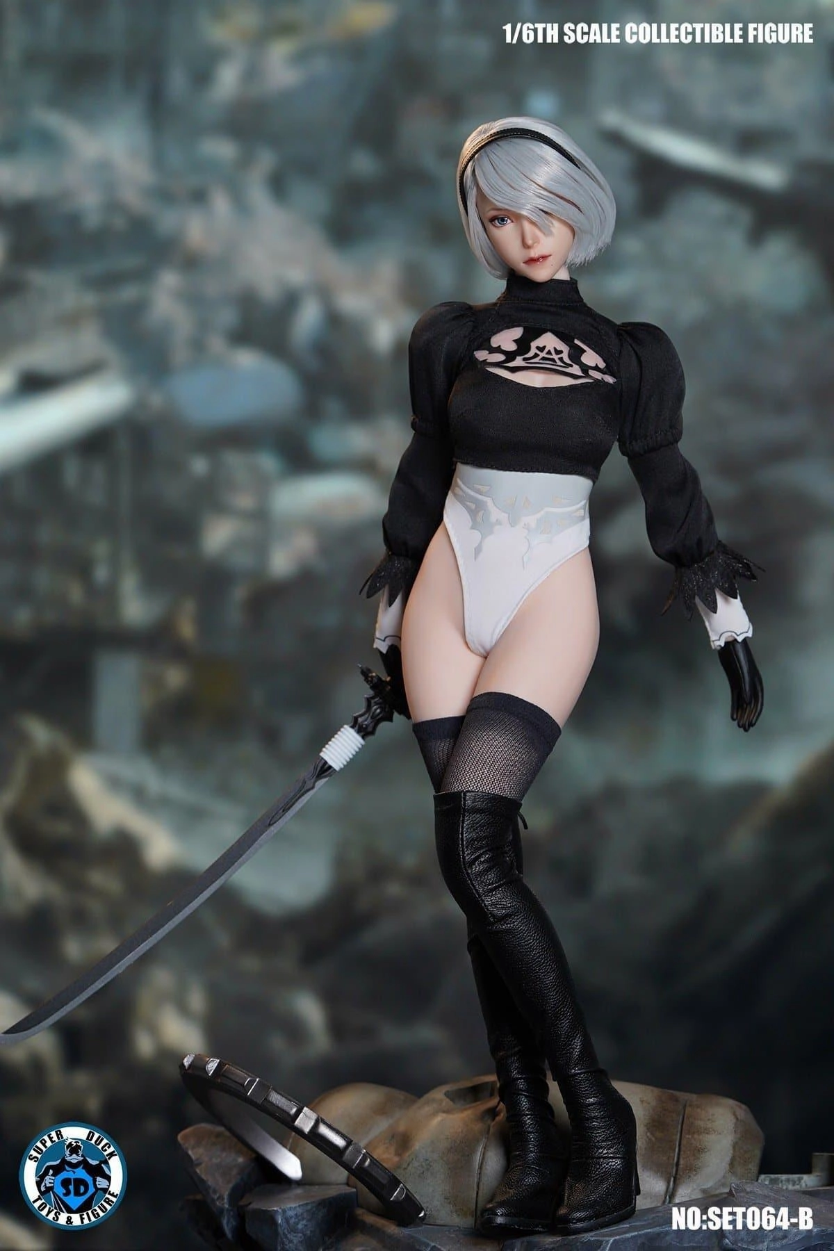 Collecting Community 1:6 YoRHa No.2 Type B 2B (Set B) Seamless Figure