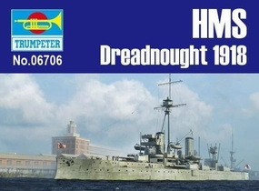 CAD Design 1:700 HMS Dreadnought 1918 Warship Assembly Kit