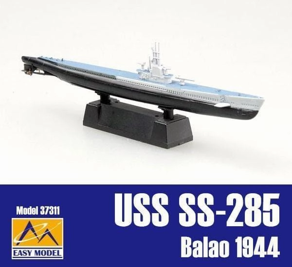 Gaming Statue 1:700 USS SS-285 Balao 1944 Submarine