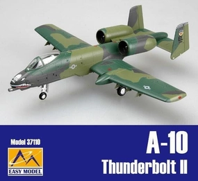 1:72 A-10 Thunderbolt II England 1990 Fighter Plastic Statue Gaming Goods