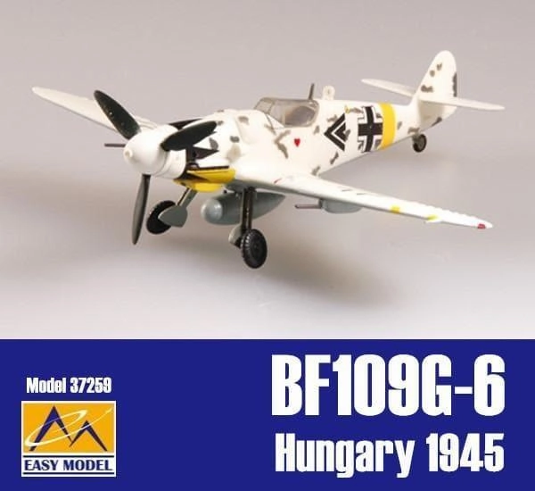 1:72 BF109G-6 JG53 Hungary 1945 Fighter Seasonal Decoration