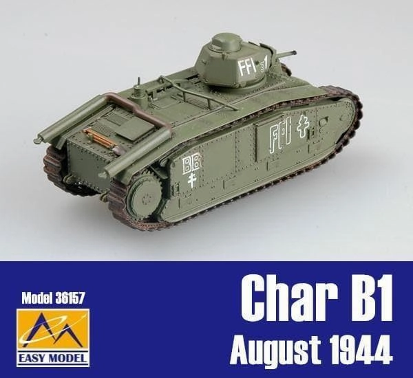 Premium Decor 1:72 Char B1 August 1944 Tank